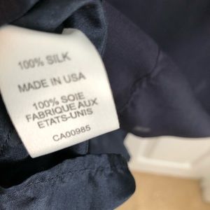 Nanette Lepore Tops - 100% silk navy Nanette Lepore sleeveless blouse Nanette Lepore Tops - 100% silk navy Nanette Lepore sleeveless blouse